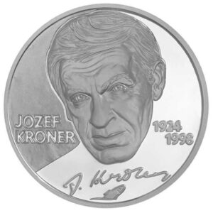 Minca Ag 10€/2024 proff "Jozef Kroner – 100. výročie narodenia"