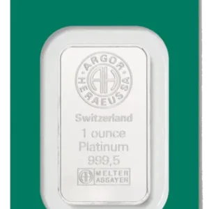 Investičná platina, Argor Heraeus 1OZ (31,1g)