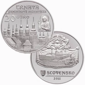 Minca Ag 20€/2011 stand/proff Pamiatková rezervácia Trnava