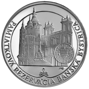 Minca Ag 20€/2016 stand Pamiatková rezervácia Banská Bystrica