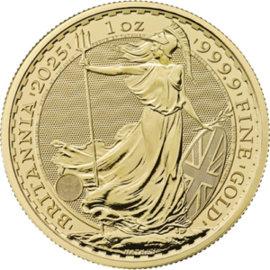 Zlatá investičná minca Britannia - 1oz. 2025 - Charles III.