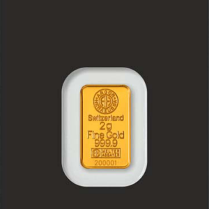 Zlatá investičná tehlička Argor Heraeus 2g