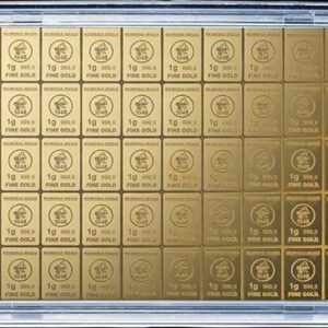 Zlaté investičné tehličky Heimerle Meulle 50x1g